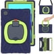 thumbnail image 4 of Funda colorida para Samsung Tab A7 de 10,4 pulgadas T500 con correa para el hombro, soporte de anillo ajustable grande y protección contra golpes., 4 of 4