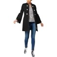 thumbnail image 1 of Abrigo INC Ponte-Knit para mujer, negro, extragrande I-N-C Abrigo, 1 of 1