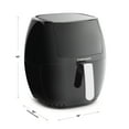 thumbnail image 6 of Chefman TurboFry 8 Quart Air Fryer, Digital Display, XL Viewing Window, Dishwasher Safe Basket, 6 of 6