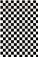 Photo 1 of 1909 Checkered Black and White 8 x 10 Area Rug Carpet