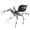 Black&Red, variant on 3D Steampunk Mechanical Metal War Spider Assembly Model Kit (No Weapons/PC Shell Edition/Blue and Purple)