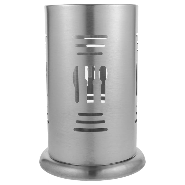 BRIGHTFUFU Porta utensilios Organizador de utensilios de cocina Escurridor de cubiertos Porta cubiertos de acero inoxidable