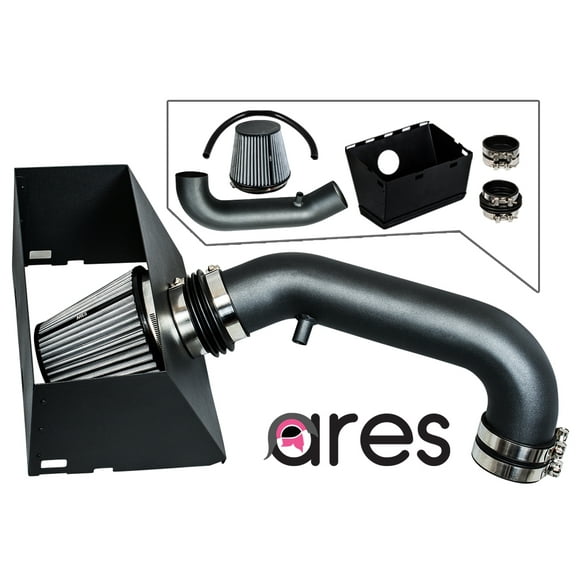 Ares Cold Air Filter Intake Kit Systems with Heat Shield Compatible with 2009-2018 for Dodge Ram 1500/2500 5.7L/V8