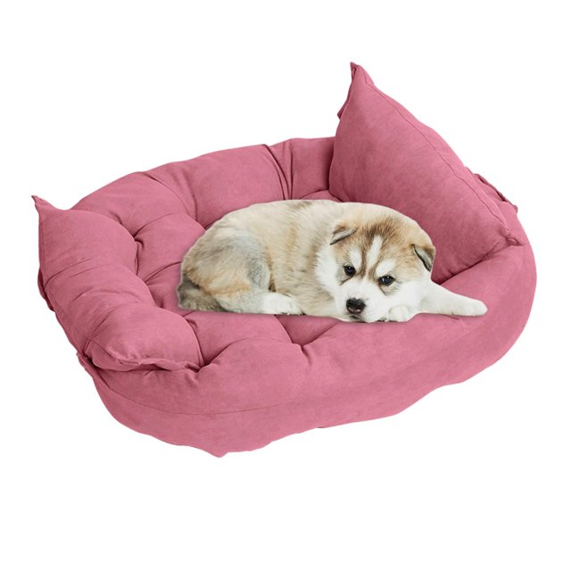 Camas cálidas y duraderas para perros, sofá cálido , acogedora casa para perros, suave, regalos para perros para tu mascota - S S Salvador Cojín de cama para perros