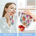 thumbnail image 6 of SKYSONIC 4 PCS Pretty Dragonfly Baby Washcloths Towel Set, Highly Absorbent & Soft Cotton Wash Cloths, Face Hand Towels for Bathroom, Multi-Purpose Fingertip Towels, 12"x 12", 6 of 7