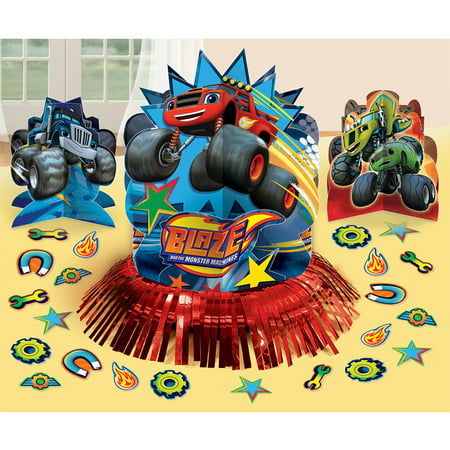 Blaze and the Monster Machines Table Decorating Kit - Party Supplies