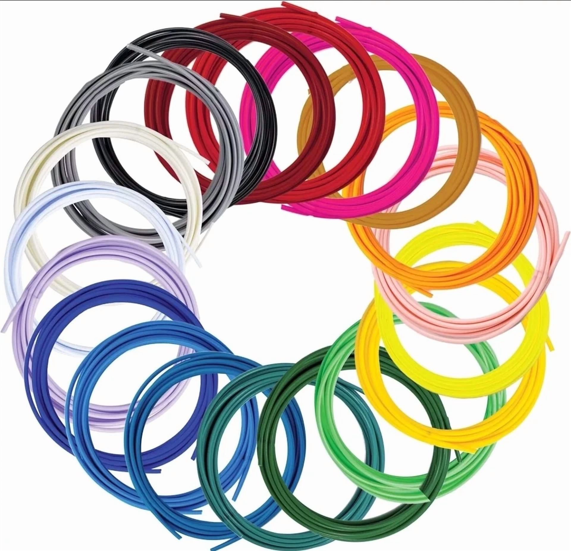 BUTTERFLY- 20 Color 3D Pen Filament Refills - 16Ft Each, 1.75Mm Pla For Most Pens