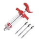 thumbnail image 2 of XWSHYW Utensilios y Gadgets de Cocina. Inyector de Carne de Acero Inoxidable para Parrilla de Barbacoa, Herramienta Profesional para Ahumador, Condimento, Barbacoa Culinaria, 2 of 6