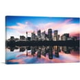 thumbnail image 1 of ARTCANVAS Sydney Australia Reflective Skyline Canvas Art Print - Size: 26" x 18" (1.50" Deep), 1 of 9