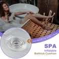 thumbnail image 4 of 4x slip Spa Seat Waterproof Soft Inflatable Cushion, 4 of 10