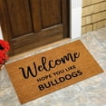 thumbnail image 2 of asddcavvf Welcome Sign You Like Bull Dogs Welcome Mat Dog Owner Doormat Welcome Mat Dog Doormat You Like Dogs Pet Lover Area Rugs Large Full Size Blanket Real Throw Blanket, 2 of 4