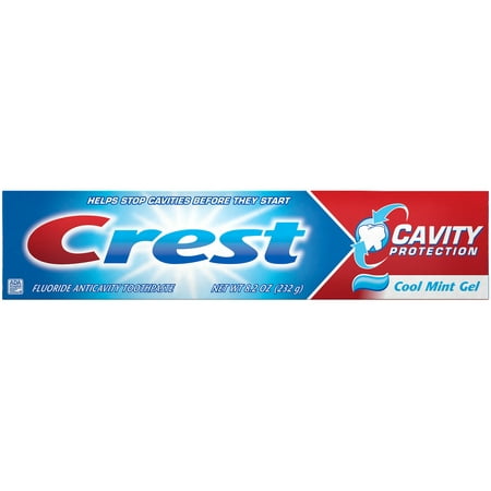 Crest Cavity Protection Liquid Gel Toothpaste, Cool Mint, 8.2