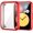 Rouge, variante sur ALMNVO Étui Plaquée pour Huawei Watch Fit Case Accessoires Smartwatch Pare-Chocs TPU Protecteur d'Écran Tout Autour Huawei Watch Fit Watchcase -Transparent