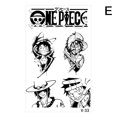 thumbnail image 1 of One Piece Tattoo Sticker Waterproof Men'S Semi-Permanent Herbal Long-Lasting Tattoo 1Pc, 1 of 1