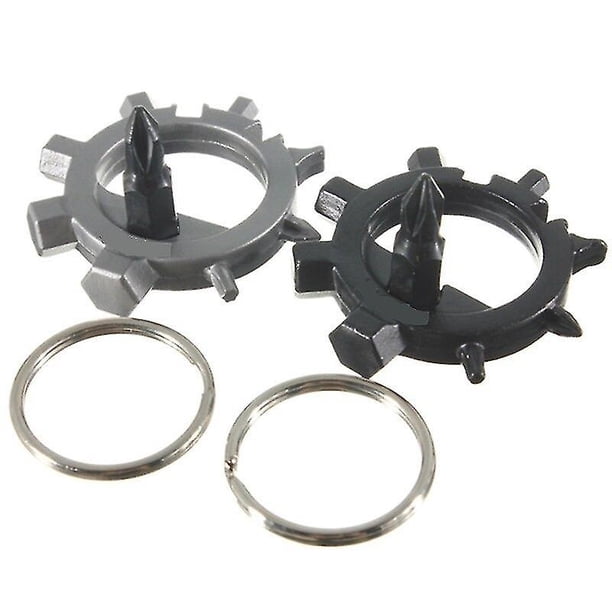 Herramientas de reparación multifunción 12 en 1 para bicicleta de montaña, destornillador hexagonal para radios T10, dispositivo portátil para bicicleta con cabeza de ciruela ZefeiWu 8390614826052