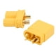 thumbnail image 3 of Conector macho hembra XT30U, pieza de enchufe chapada en oro para batería Lipo RC, coche, aviones, modelo de barco, 3 of 8