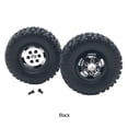 thumbnail image 4 of fastboy RCGOFOLLOW 2x Aluminum Alloy Durable Wheel Rims For 1/16 Rc Wheel Rims WPL C14 RC Car Part RC Car Accessories Black, 4 of 6