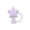 Purple, variant on Straw Caps,Cup Accessories star shaped silicone dust cover leak proof reusable dishwasher safe for tumblers water bottles and daily drinking use(Purple)