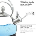 thumbnail image 5 of Creative Home 2.5 Qt Stainless Steel Whistling Tea Kettle, Opaque Black, 5 of 7