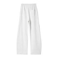 thumbnail image 3 of Handshe Men's Sweatpants, Solid Color Cotton Casual for Lounge and Daily Wear, 3 of 8
