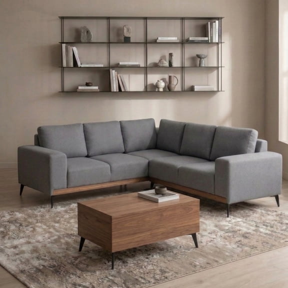 Sala Esquinera Easy Living Maya Gris Oxford