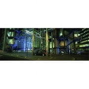 Panoramic Images  Car in front of an office building Lloyds Of London London England Poster Print by Panoramic Images - 36 x 12