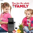 thumbnail image 3 of Zootealy Manual Rotary Ice Crusher 1.25L for Cocktails and Smoothies, 3 of 6