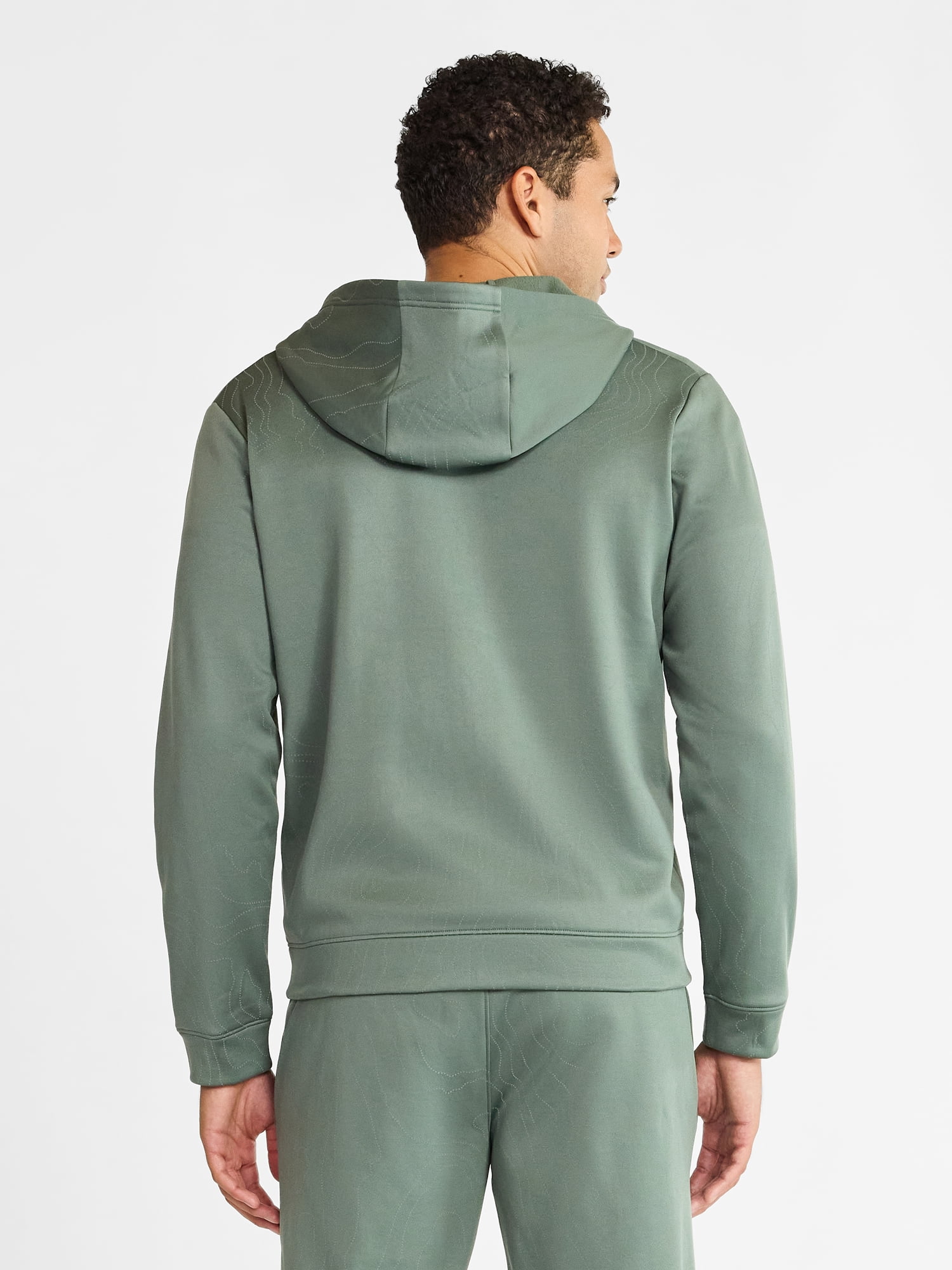 Athletic Works Men's and Big Men's Reflective Hoodie, Sizes S-3XL