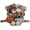 Brown-cheetah, variant on MorisMos Heatable & Coolable Sloth Stuffed Animals Set,Weighted Microwavable/Freezable Cuddly Stuffed Sloth Pair,Long-Arms Hugging Sloth Plush Toys