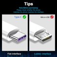 thumbnail image 4 of Cable cargador USB-C LIAUBN de 6 pies para control remoto de Apple TV, 4 of 7
