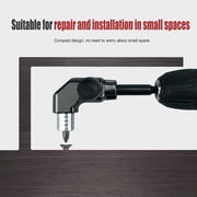 Milue 90 Degree Corner Device Screwdriver Socket Adapter Drill Bit Corner Adapter