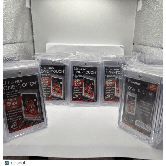 Ultra Pro One-Touch Magnetic Card Holder 55pt,75pt,100pt,130pt,180pt Total of 25
