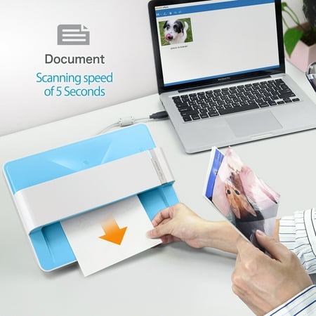 Plustek - ePhoto Z300 Photo Scanner - Blue