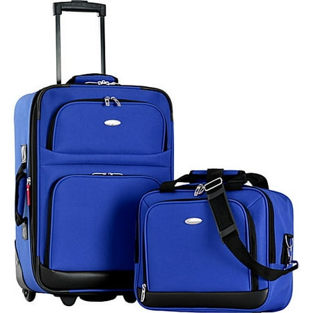 Let's Travel! 2Pc Carry-On Luggage Set