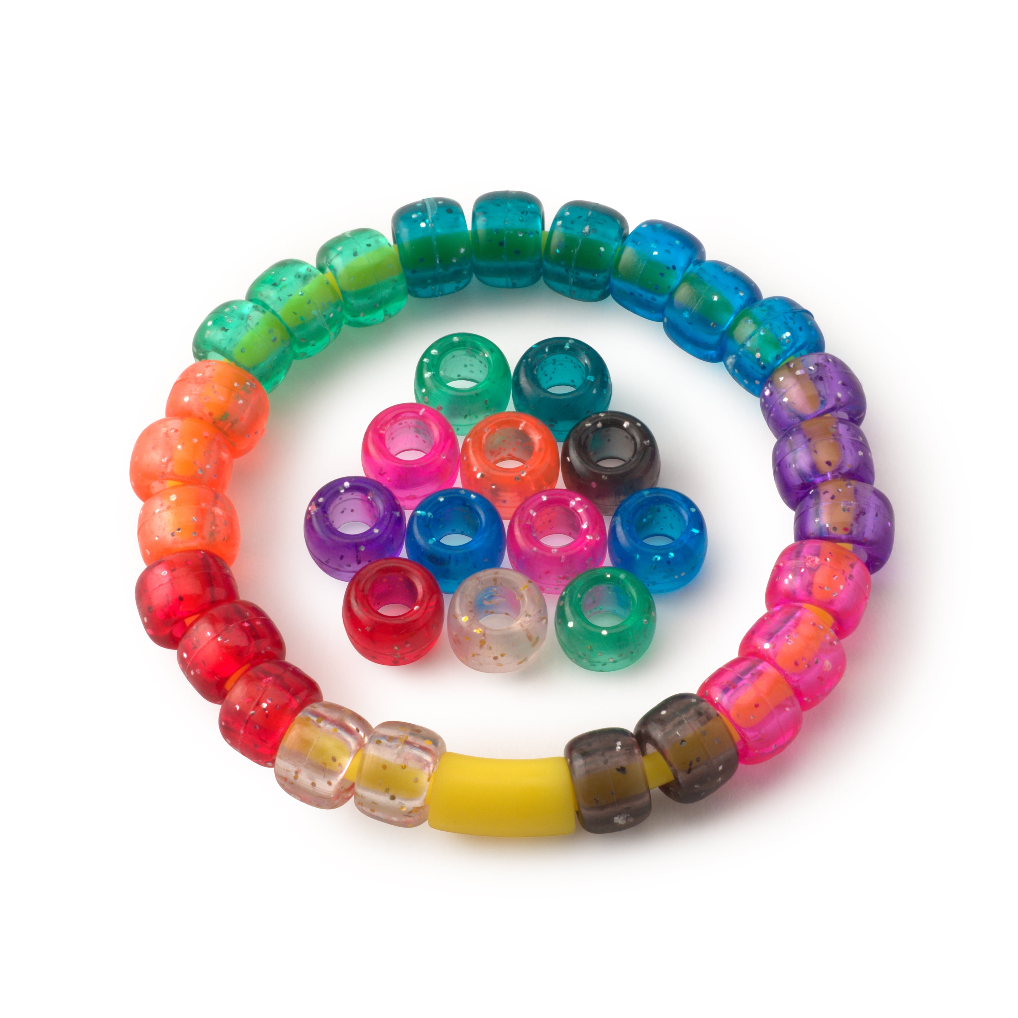 12 Pack: 1lb. Multicolor Pony Beads by Creatology - 6mm x 9mm