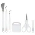 thumbnail image 1 of 5Pcs/6Pcs Basic Tool Set Craft Vinyl Weeding Tools Cardstock Crafting Tools Kit for Silhouette DIY Craft, 1 of 8