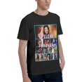 thumbnail image 3 of Selena Chemise pour Hommes T-Shirts Manches Courtes Mode Col Rond Haut Mode T-Shirt, 3 of 8