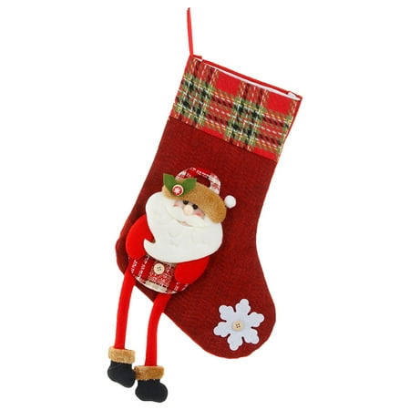 

Lindung Light Catcher Festive And Whimsical Knitted Christmas Stocking Ornament With Ample Storage Capacity Chandelier Hanging
