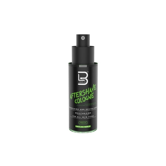 L3 Nivel 3 Spray After Shave Colonia - Suaviza la piel - Refresca y alivia el rostro y la piel - Fórmula hidratante Nivel 3 After Shaving (Fresco - Pequeño) 3.38 fl oz/100 ml