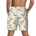 thumbnail image 3 of Xecao Cartoon Snake for Men's Swimming Trunks Swim Trunks Quick Dry Swim Shorts with Mesh Lining Funny Swimwear Bathing Suits, 3 of 9