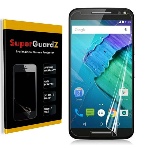 [8-Pack] For Motorola Moto X Pure Edition / Motorola Moto X Style - SuperGuardZ Ultra Clear Screen Protector, Anti-Scratch, Anti-Bubble