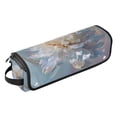 thumbnail image 2 of Hair Tool Organizer Bag with Heat Resistant Mat Removable Travel Storage Case for Hot Air Brushes Curling Irons Large Flower in Full Bloom, 2 of 8