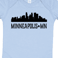 thumbnail image 4 of Inktastic Minneapolis Minnesota City Skyline Boys or Girls Baby Bodysuit, 4 of 5