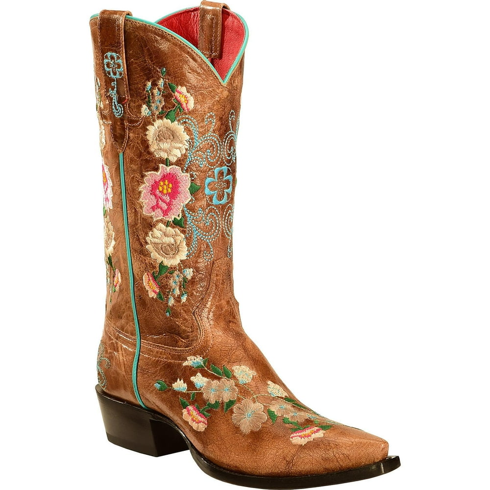 Macie Bean Macie Bean Women's Rose Garden Cowgirl Boot Snip Toe