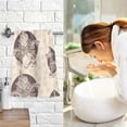 thumbnail image 2 of Dreamtimes Retro Gang Pattern Bathroom Towels 2 Pieces 16×28 inches, Cotton Bath Towel Water Absorbent Lightweight Quickdry Towels for Bathroom Ktichen Travel Gym, 2 of 7
