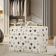 thumbnail image 2 of Bolsa de almacenamiento de colchas de gran capacidad | Organizador de tela impermeable y gruesa | Cierre de cremallera para ropa, mantas y ropa de cama | Almacenamiento plegable para equipaje de, 2 of 6
