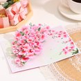 thumbnail image 4 of Tarjeta de felicitación de Cymbidium rosa con sobre, orquídeas, flores, postal Floral, tarjetas de cumpleaños, regalos de San Valentín, tarjeta de bendición, 4 of 5