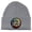 Heather Grey, variant on Gravity Threads Make Love Not War Patch Cuffed Beanie - Black