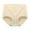 Beige, variant on Womens Underwear Bikini Women's Large Size High Waist Panties Fashionable Women's Panties Cute Panties L