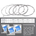thumbnail image 3 of Orphee QB295 5-String Bass Strings Set (.040-.125) Hex Steel Core & Nickel Wound, Medium Tension, Professional Quality, 3 of 7